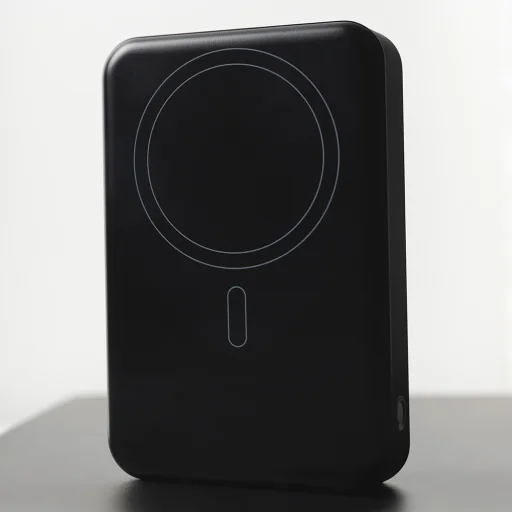 Proove Hoodman Power Bank - Type-C, Lightning, Mágneses, LED Kijelzővel, Qi, 20W, 10000mAh - Fekete - 4