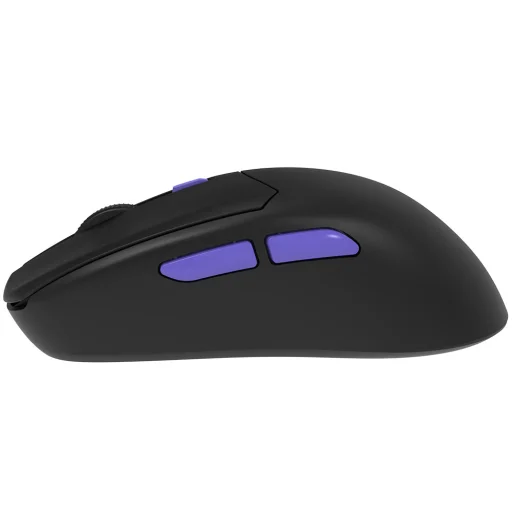 Wireless Mouse Everon Proove Vezeték nélküli egér játékhoz, Type-C, 6 gombos, 800-10000 DPI, 500mAh, 1,5m - Fekete - 2