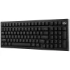 Wireless Gaming Keyboard Slicker Proove - Vezeték nélküli játékkonzol billentyűzet 2.4GHz, Bluetooth 5.3, Type-C, RGB, 98 billentyű, 4000mAh, 1.8m - Fekete thumbnail