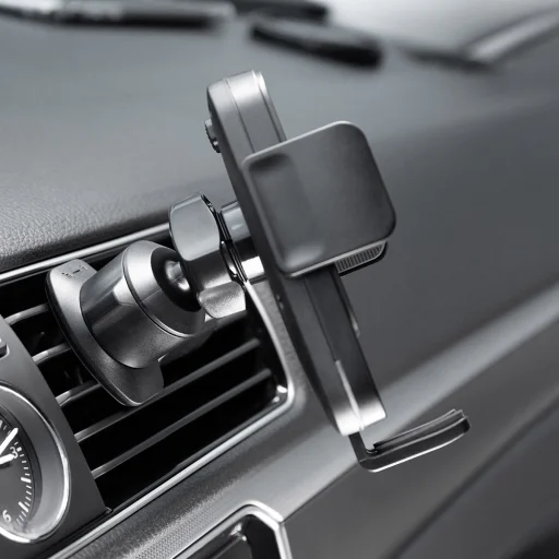 Proove Autós tartó vezeték nélküli töltéssel Sonic (WHSN15002001) - légbeömlőre, biztonságos rögzítés, 15W, LED, univerzális - szürke - 2