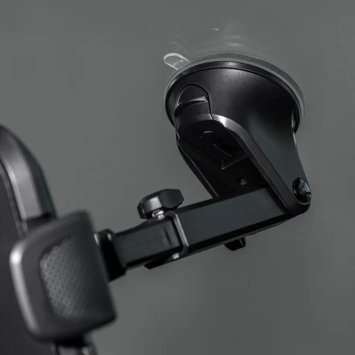 Proove Autós tartó hosszú nyéllel Plaid szélvédőre/műszerfalra, tapadókorongos, 4,7''-6,9'' telefonokhoz - Fekete - 7