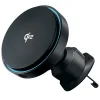 Autós tartó Proove WHLC15010002 vezeték nélküli töltéssel - szellőzőre, erős mágnesekkel, Qi2 15W - Metallic Grey thumbnail