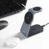 iPhone, AirPods, Apple Watch Szürke Proove - Wireless Charging Station Omni Power (WSOP15020003) - MagSafe, 3in1, 15W thumbnail