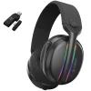 Proove Glimmer Gaming Headphones - Fejhallgató mikrofonnal, 2.4GHz, Bluetooth 5.4, RGB, Ø40mm, 900mAh - Fekete thumbnail