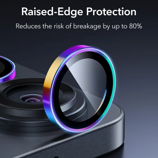  Samsung Galaxy S26 Ultra ESR Armorite Kamera Lencsevédők - Chromatic üvegfólia - 2