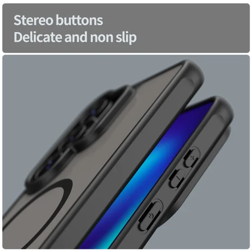 Samsung Galaxy S26 Ultra Black Techsuit - HaloFrost II MagSafe tok - 5