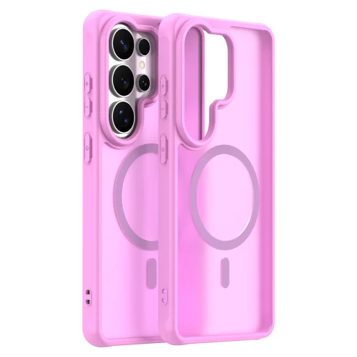 Samsung Galaxy S26 Ultra Pink Techsuit - HaloFrost II MagSafe tok - 1