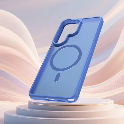 Samsung Galaxy S26 Ultra Sky Blue Techsuit - HaloFrost II MagSafe tok - 4