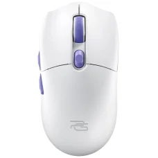  Wireless Mouse Rate Special Edition Proove - Vezeték nélküli egér játékhoz, 6 gombos, 800-12000DPI, 650mAh, 1,5m - Fehér