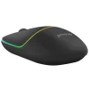  Wireless Mouse Blink Proove - Vezeték nélküli egér irodai használatra, ergonomikus, 2.4GHz, BT5.0, 4 gombos, 800-1600DPI, 650mAh - Fekete thumbnail