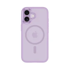 Benks Mágneses Köd Tok Fém Kerettel (A067) iPhone 17 lila (Kamera Irányító Gomb) tok