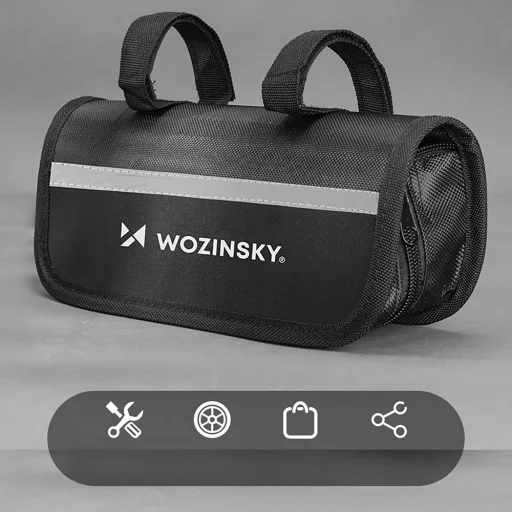 Wozinsky WMZ-01N 16 az 1-ben kerékpár multitool szerszámkészlet - Fekete - 7