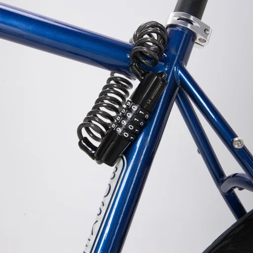 Wozinsky WBN-01R vízálló bicikli és bukósisak zár, 4-jegyű kombináció - fekete - 10