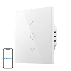 Érintéses intelligens redőny időzítő Wi-Fi Meross MRS100HK(EU) (HomeKit)