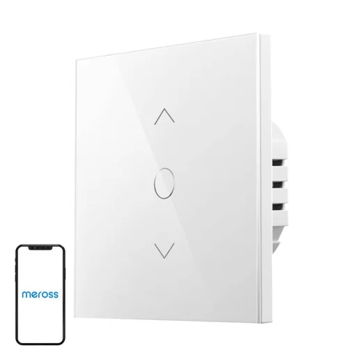 Érintéses intelligens redőny időzítő Wi-Fi Meross MRS100HK(EU) (HomeKit) - 1