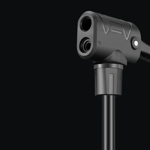 Wozinsky WPR-02 Padlóra helyezhető biciklipumpa - Fekete - 7