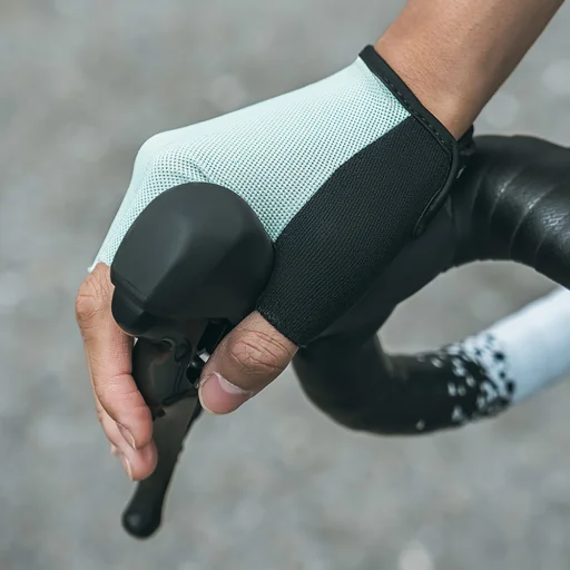 Wozinsky WRR-02M kerékpáros kesztyű méret M - szürke - 5