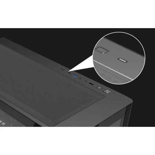 DarkFlash DS900G számítógépház (fekete) - 14