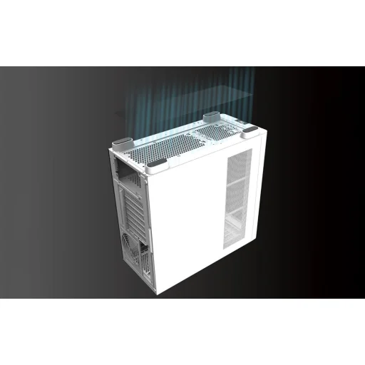 DarkFlash DS900G számítógép ház Fehér (ventilátorok nélkül) - 9