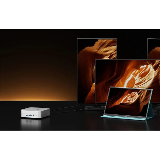 GEEKOM A8 Mini PC Ryzen 9 8945HS 32 GB + 1 TB + Windows 11 Pro - 12