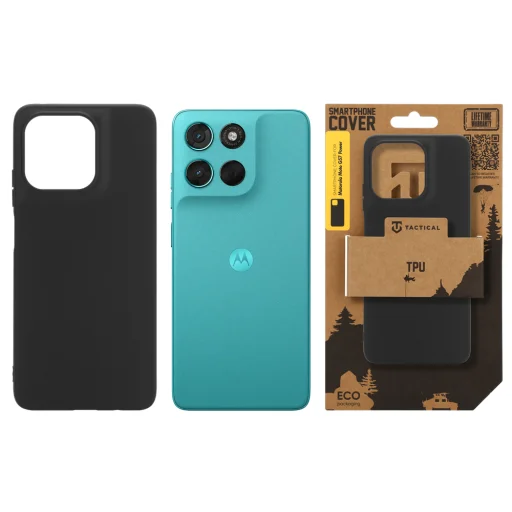Tactical TPU Cover for Motorola Moto G57 Power Black - 3