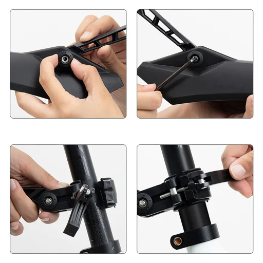 Wozinsky WZB-01 univerzális sárvédő szett - fekete - 14