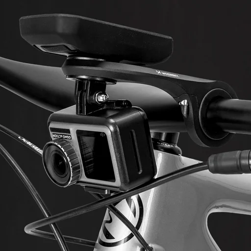 Wozinsky WUG-01B kerékpáros tartó Garmin komputerhez, kormányhoz, kamerához, lámpához - fekete - 4