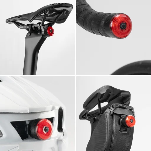 Wozinsky WIS-02 Vízálló Okos Hátsó Lámpa 1db - Fekete - 8