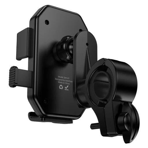 Borofone Bicikli/Motor Biciklis/Motoros tartó BH141 Camino fekete - 5