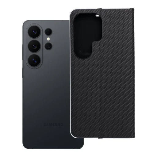 Samsung Galaxy S26 Ultra LUNA Book Carbon puzdro čierne - 15
