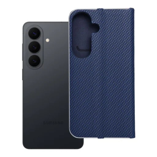 Samsung Galaxy S26 puzdro LUNA Book Carbon modré - 15