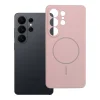 Samsung Galaxy S26 Ultra tok szilikon 2 mm kompatibilis MagSafe homok rózsaszín tok thumbnail