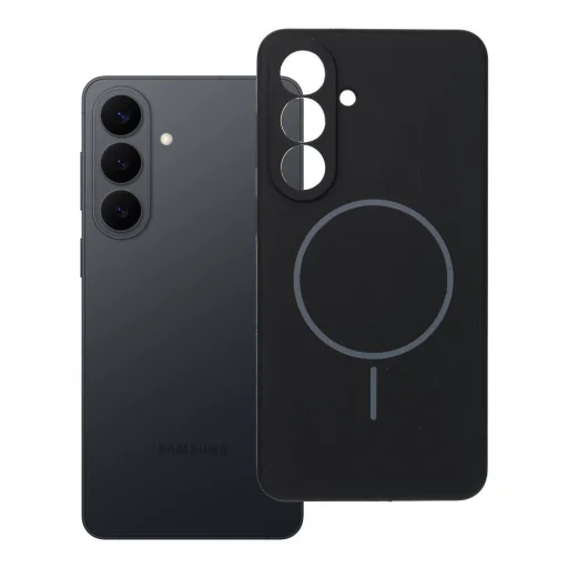 Samsung Galaxy S26 Plus silikónové puzdro 2mm kompatibilné s MagSafe čierne puzdro - 7