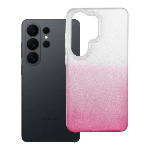 Samsung Galaxy S26 Ultra puzdro Shining puzdro priehľadné ružové - 5