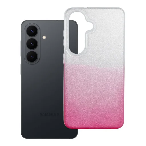 Samsung Galaxy S26 puzdro SHINING priesvitné ružové puzdro - 5