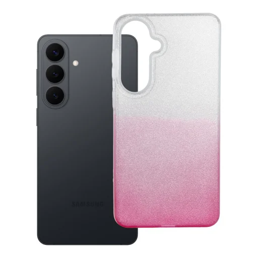 Samsung Galaxy S26 Plus puzdro priehľadné ružové puzdro - 5