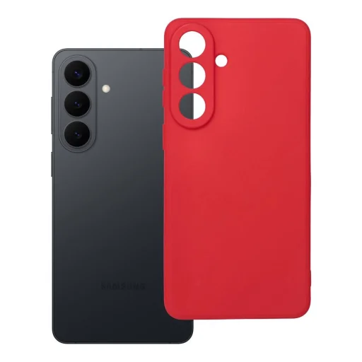 Samsung Galaxy S26 Plus mäkké puzdro červené - 11
