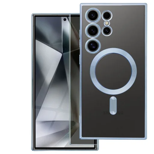 Samsung Galaxy A27 tok Electro Mag Cover tok MagSafe kompatibilis kék - 1