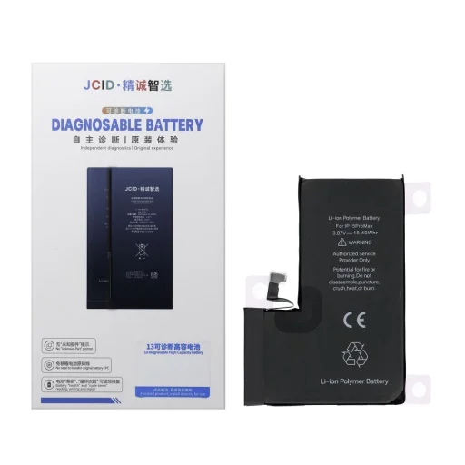iPhone 15 Pro Max JCID diagnosztizálható akkumulátor 4780 mAh (nagy kapacitású) - 1