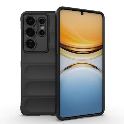 Samsung Galaxy S26 Ultra Magic Shield TPU + Flanel Tok (Fekete) - 1