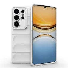 Samsung Galaxy S26 Ultra Magic Shield TPU + Flanel Tok (Fehér)