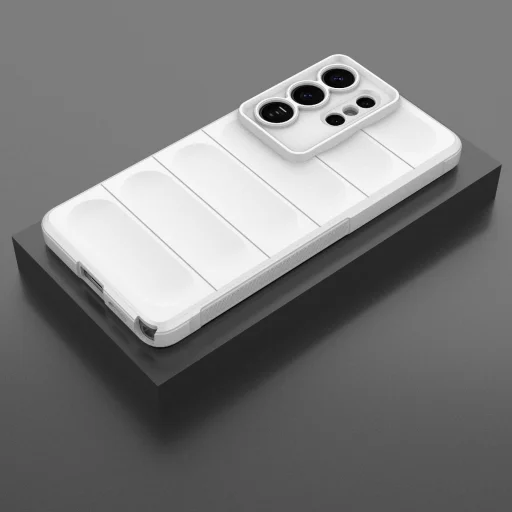 Samsung Galaxy S26 Ultra Magic Shield TPU + Flanel Tok (Fehér) - 2