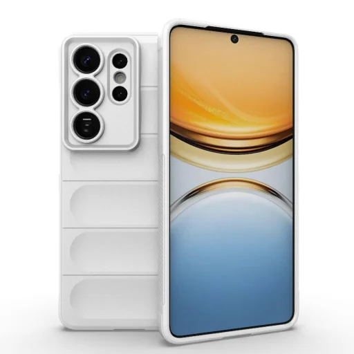 Samsung Galaxy S26 Ultra Magic Shield TPU + Flanel Tok (Fehér) - 1