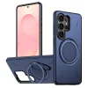 Samsung Galaxy S26 Ultra Magsafe kihajtható támasztékkal TPU + PC Hybrid tok (Kék) thumbnail