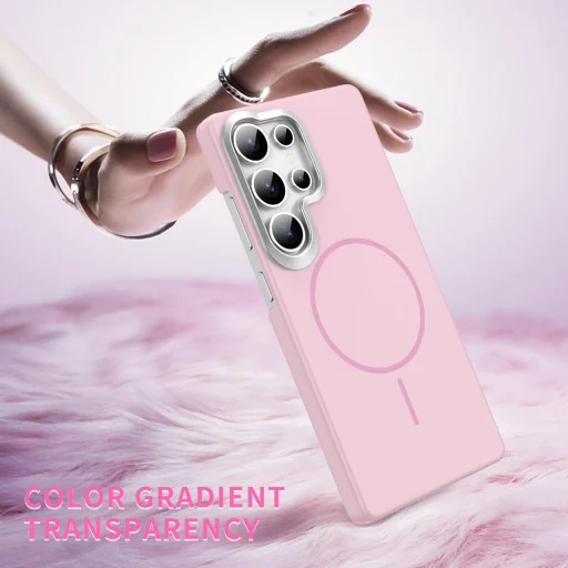 Samsung Galaxy S26 Ultra Armor MagSafe Ütésálló tok (Rózsaszín) - 3