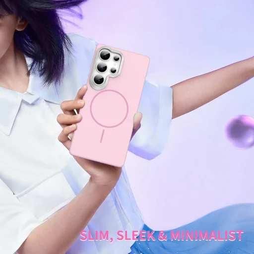 Samsung Galaxy S26 Ultra Armor MagSafe Ütésálló tok (Rózsaszín) - 5