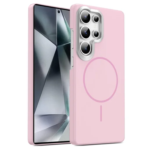 Samsung Galaxy S26 Ultra Armor MagSafe Ütésálló tok (Rózsaszín) - 1