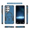 Samsung Galaxy S26 Ultra Armor MagSafe PC + TPU Tok támasztékkal (kék) thumbnail