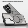 Samsung Galaxy S26 Ultra Fan Dun Series TPU hibrid PC matt MagSafe telefontok (fekete) thumbnail