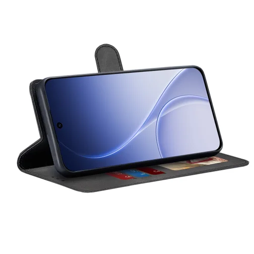 Oppo Reno 15F Fekete Techsuit Diary Book  tok - 2